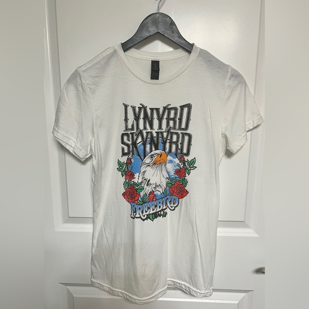 White Lynyrd Skynyrd Graphic Tee